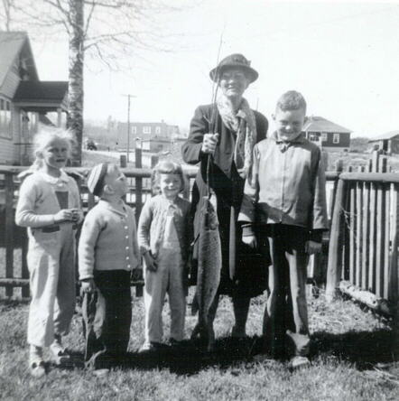 Inta Bikanik, Brian Mayhew, Dora Dobie, Anna (Long) Carlson, Kit Dobie