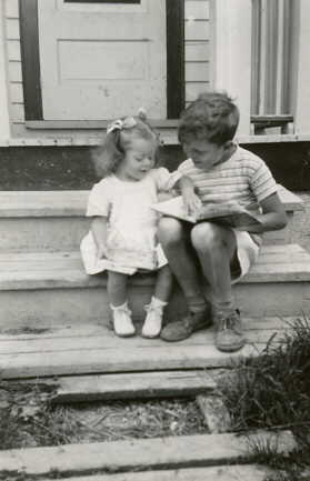 Dora and Kit Dobie, Kearns Ontario, July 1948