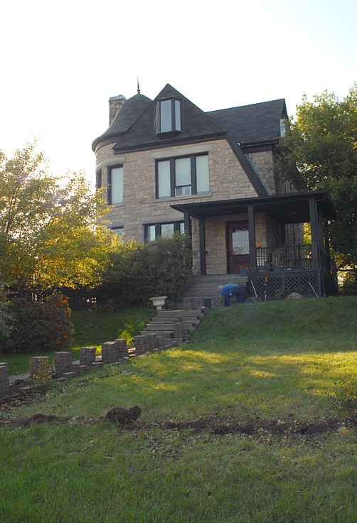 Old Dobie house at 12 South High Street, Thunder Bay Ontario.