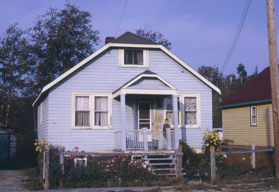 Dobie's old house in Kearns Ontario, summer, 1967