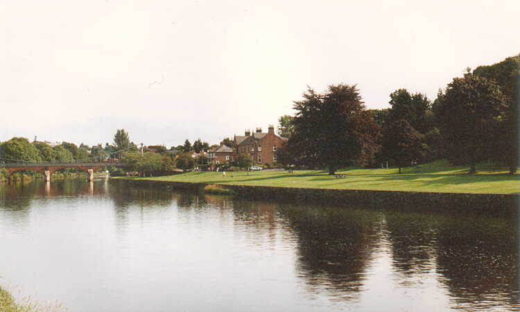 Mill Green in the centre of Dumfries.