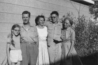 Dora Dobie, William Dobie, Margaret (Carlson) Dobie, Charles Dobie, Anna (Long) Carlson