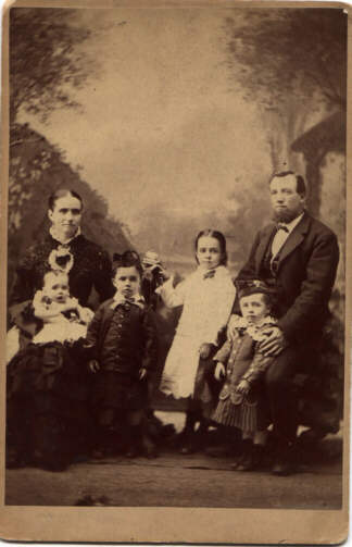 John Milne and family, Victoria, BC