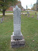 Grave of John McKessock and Elizabeth Dobie