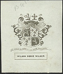 Bookplate of Wilson Dobie Wilson